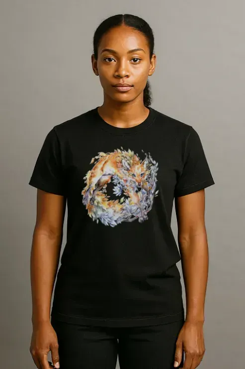 Foliage Fox T-shirt 