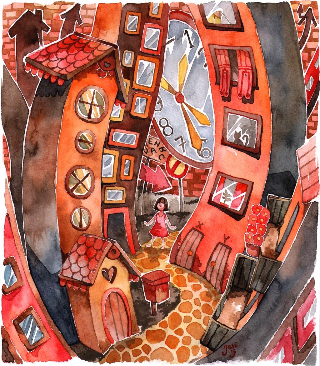 Original Painting - Is Anyone Home?