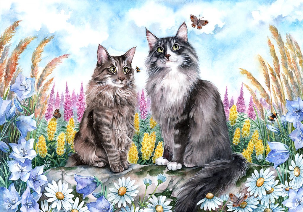 Print - Flower Field