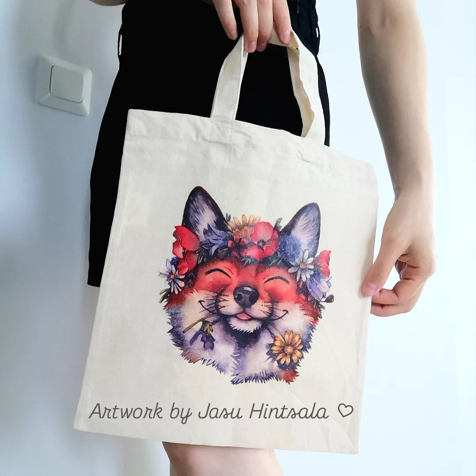 Shipping a small fabric bag. 🌼