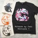 Fabric bags and new Kitsune t-shirts coming to Desucon this weekend!