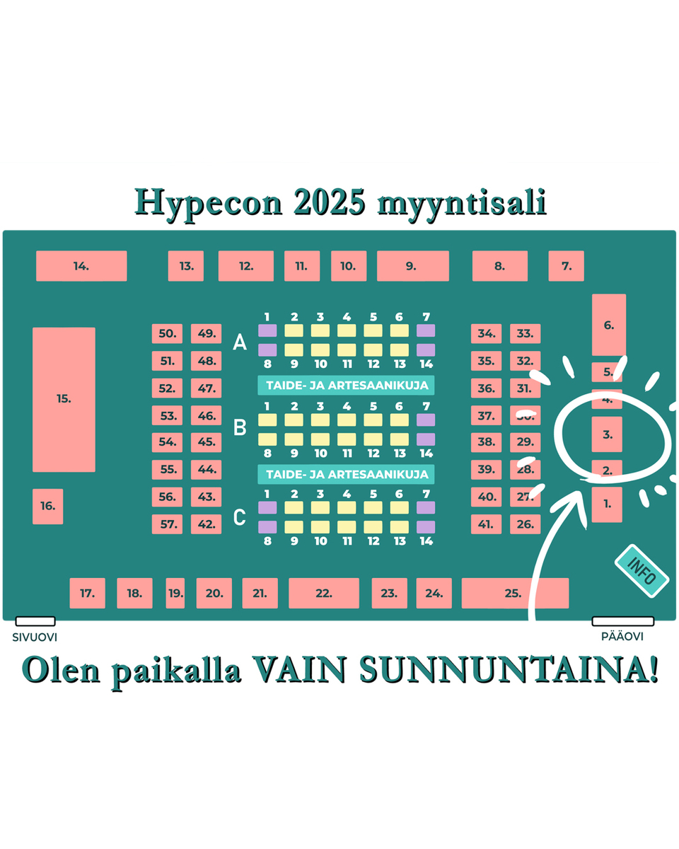 Hypecon is this weekend! Notice that I'm attending the event ONLY on Sunday. ;)