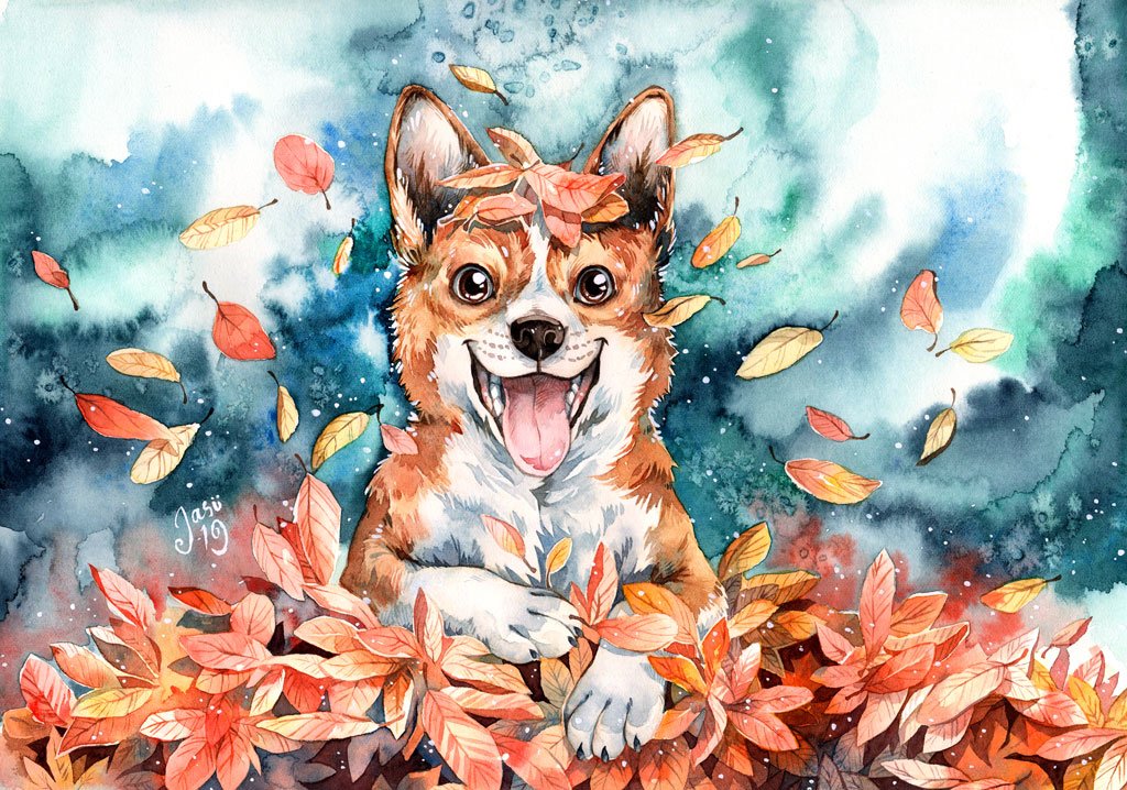 Print - Corgi
