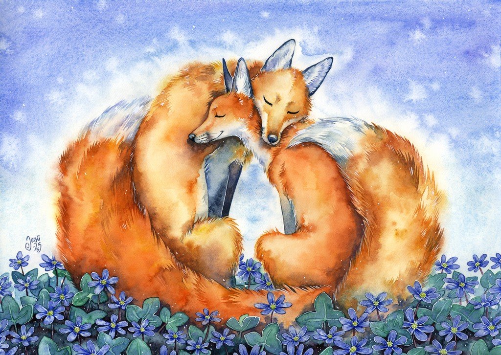 Print - A Blue Night