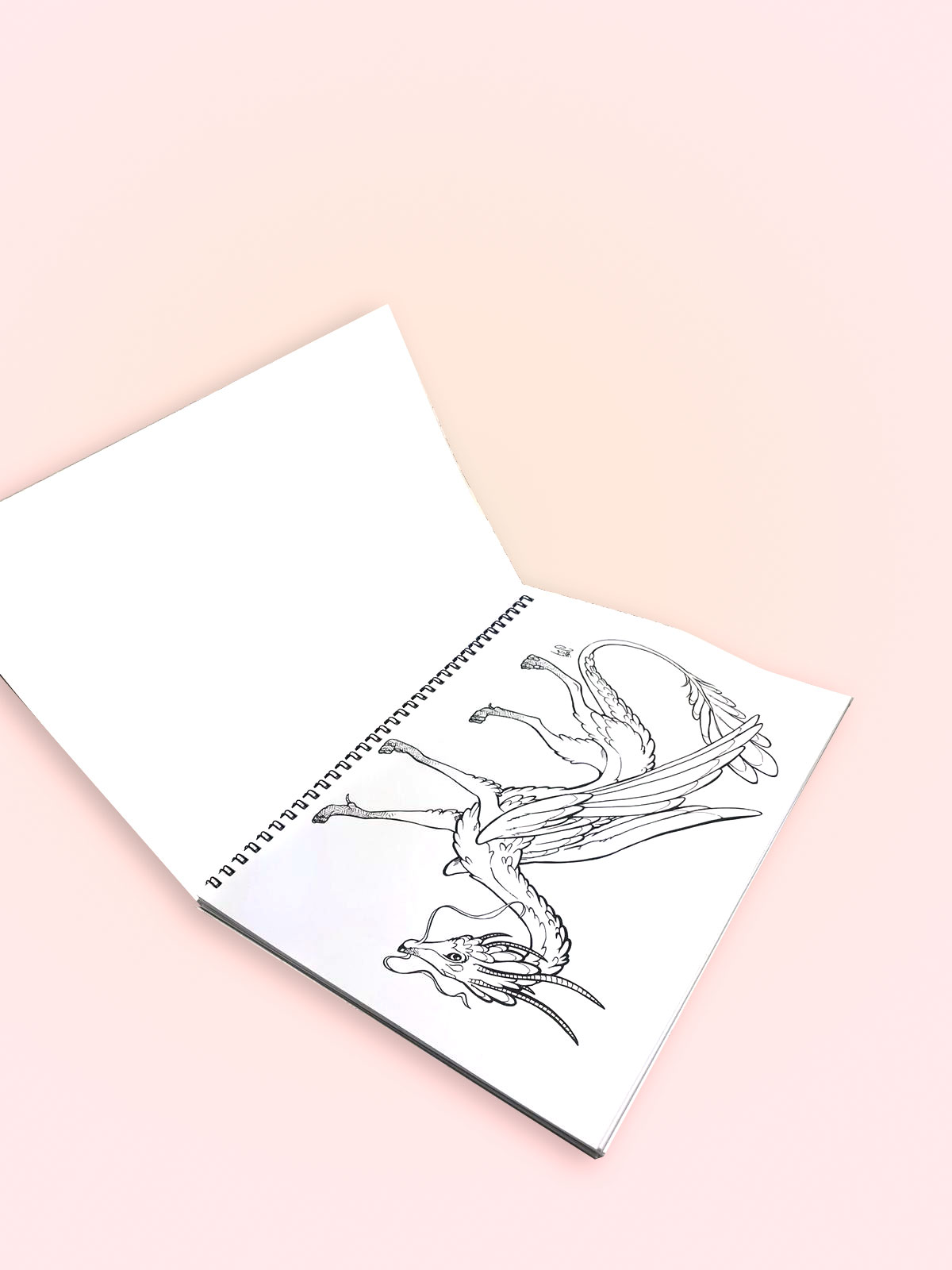 Coloring Book - Dragons