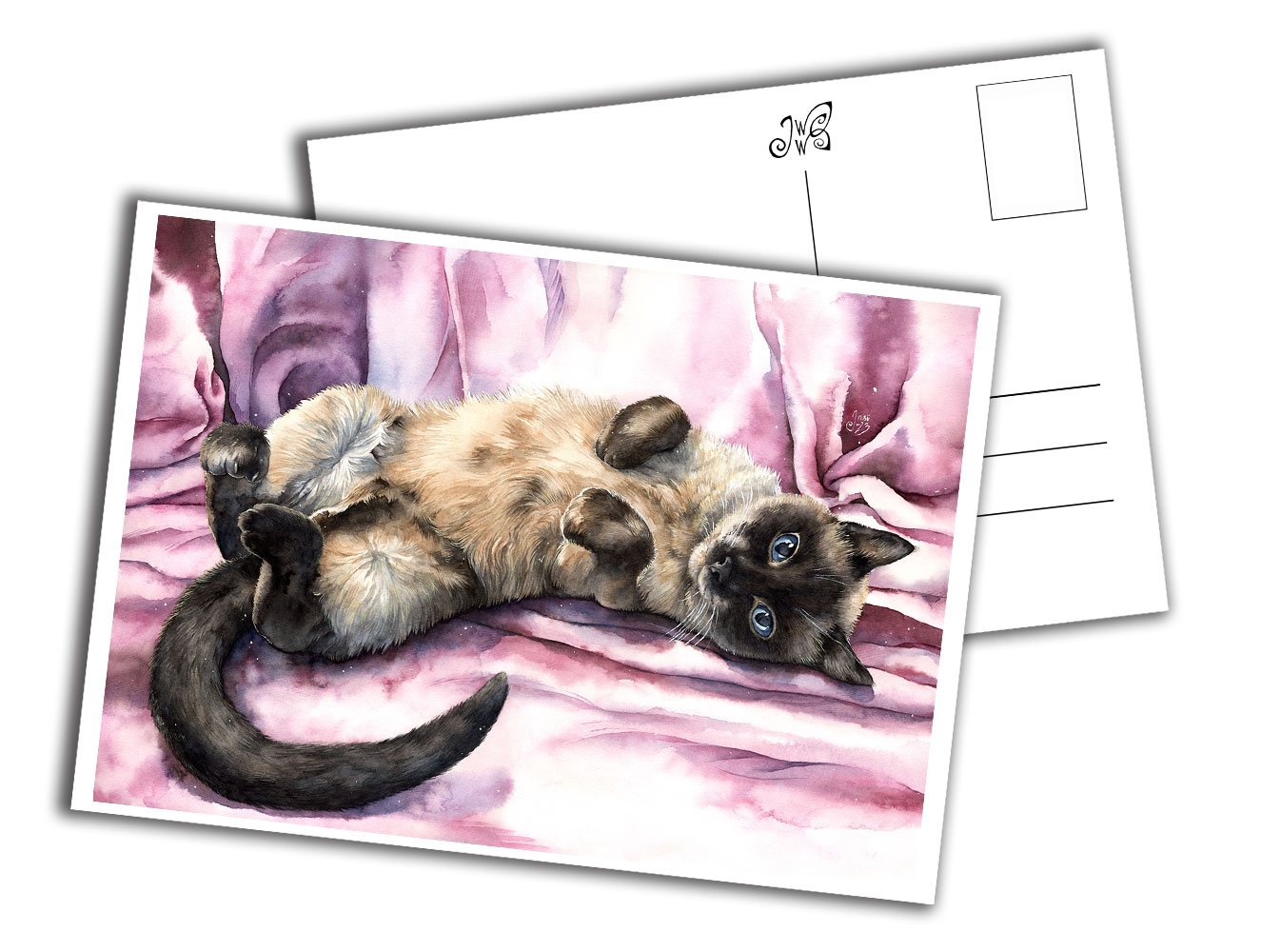 Card - The Purrfect Pose 