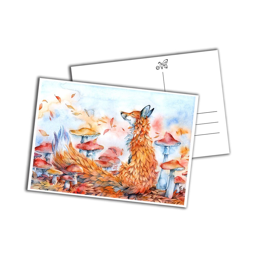 Card - Autumn Fox
