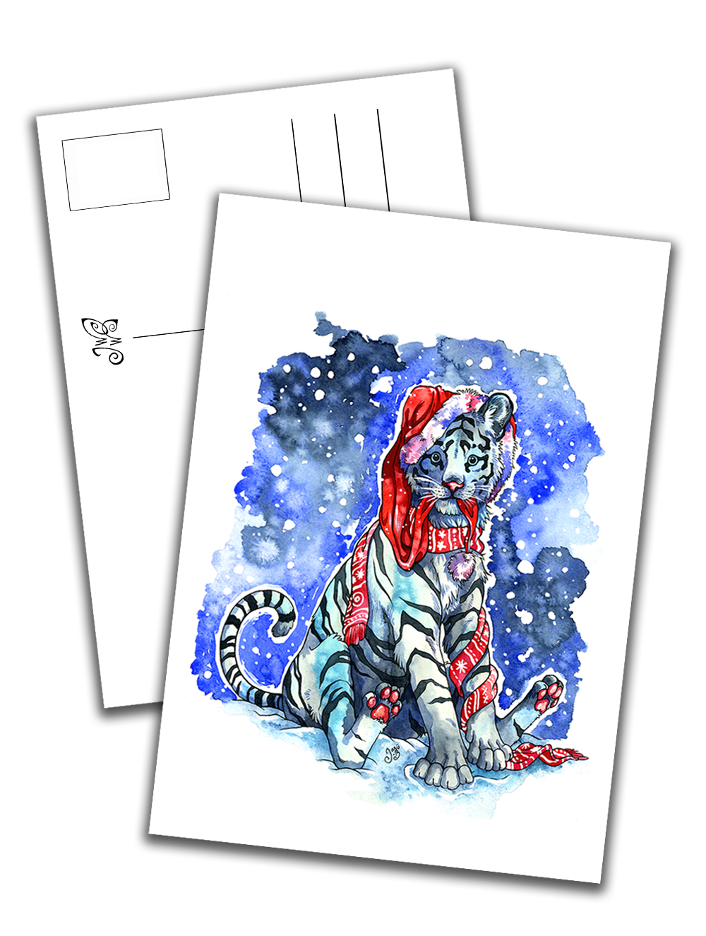 Card - Puffy the Tiger