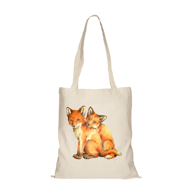 Shopping Bag - Cute Fox Pup