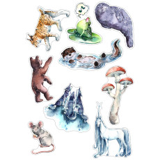 Sticker Set - Fairy Tale Forest