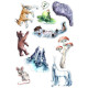 Sticker Set - Fairy Tale Forest