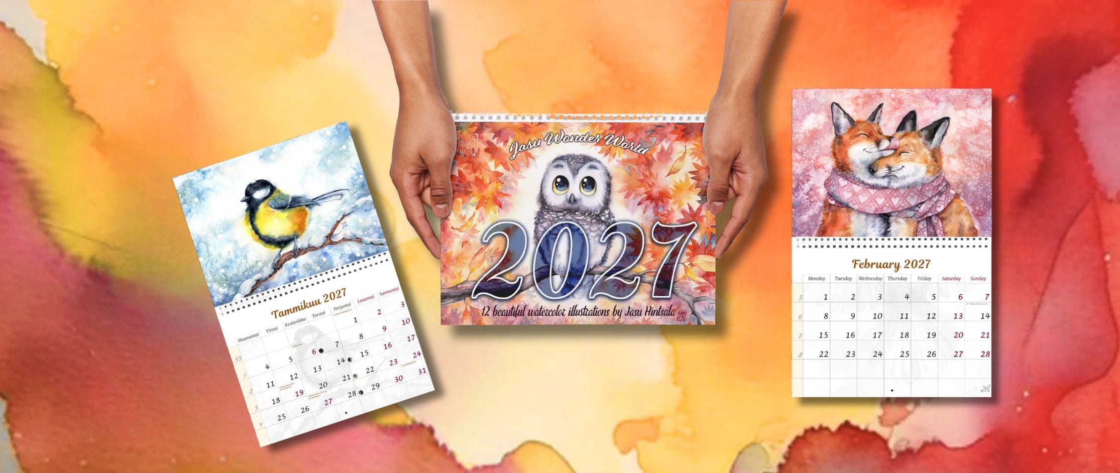The 2027 Foxes Calendar is here
